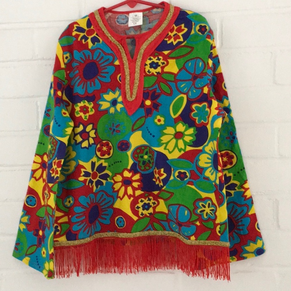 Hawaii Luau Top, Halloween Costume, Girls Costume, Costume Top